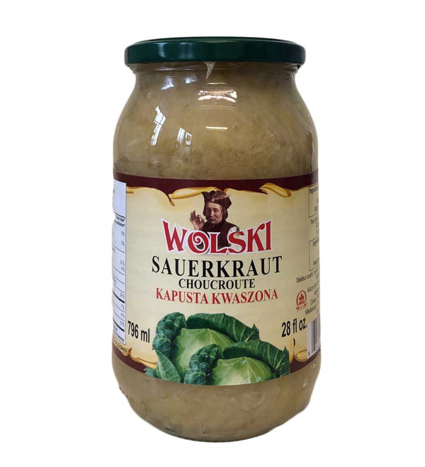 Wolski Sauerkraut 796ml - Dutchy's European Market