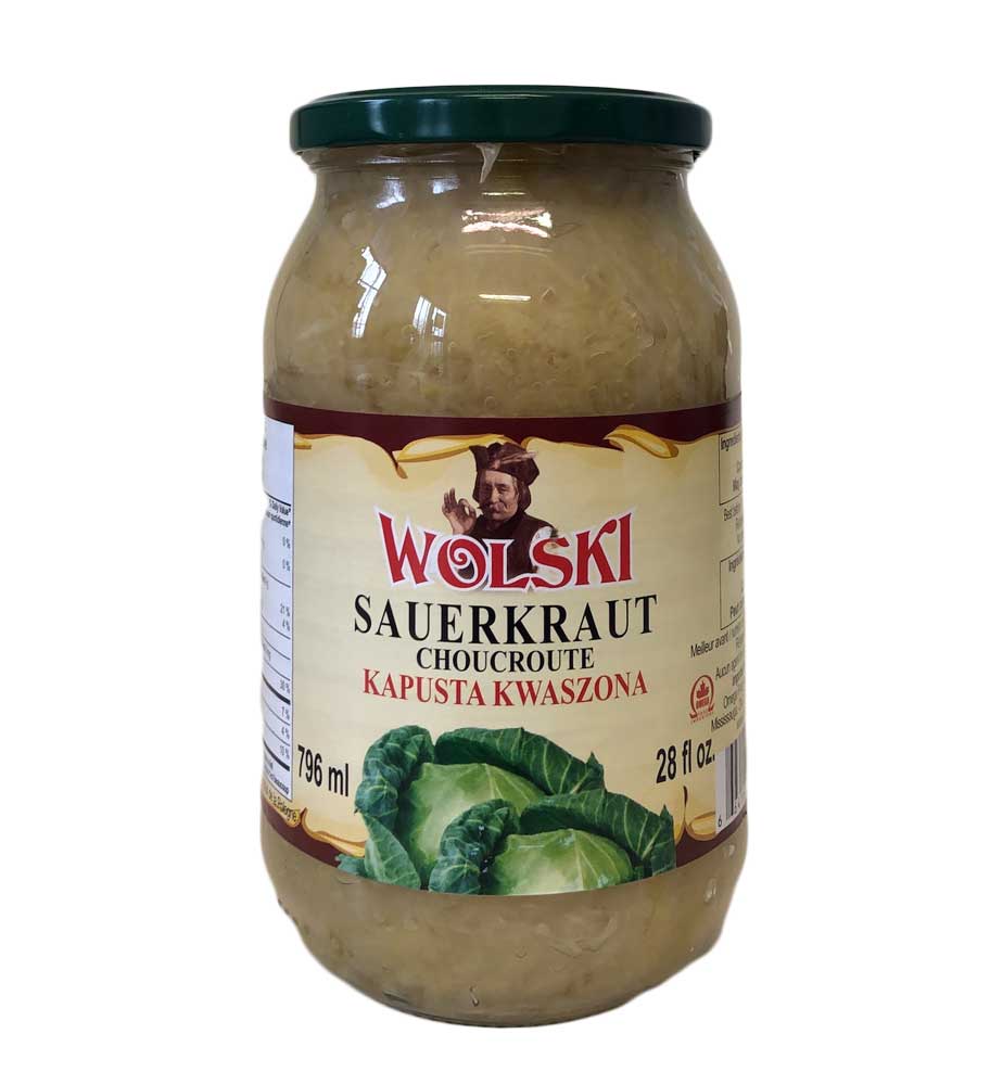 Wolski Sauerkraut 796ml - Dutchy's European Market